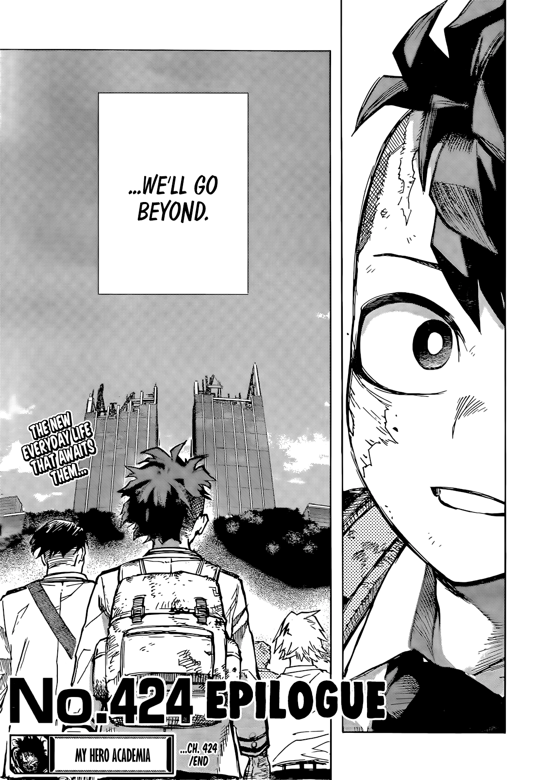 Boku no Hero Academia Chapter 424 16